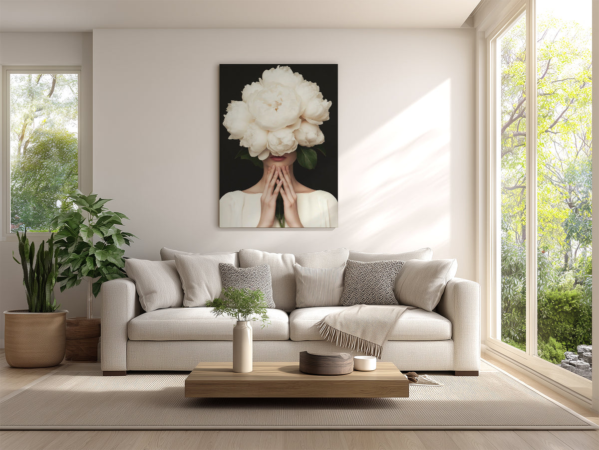 Silent Blossom Grace  Wall Poster
