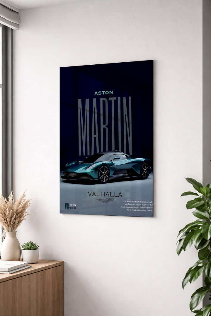 Aston Martin Valhalla Hypercar  Wall Poster