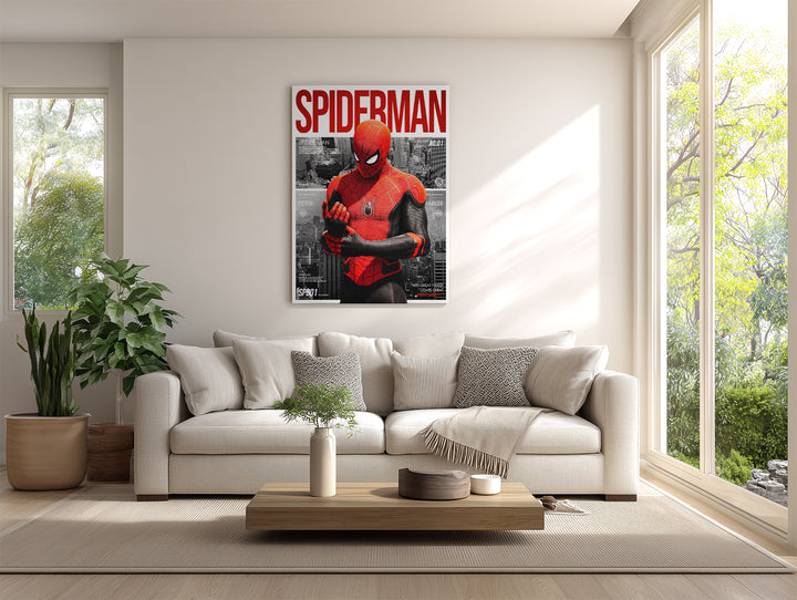 Minimal Urban Hero Wall Poster