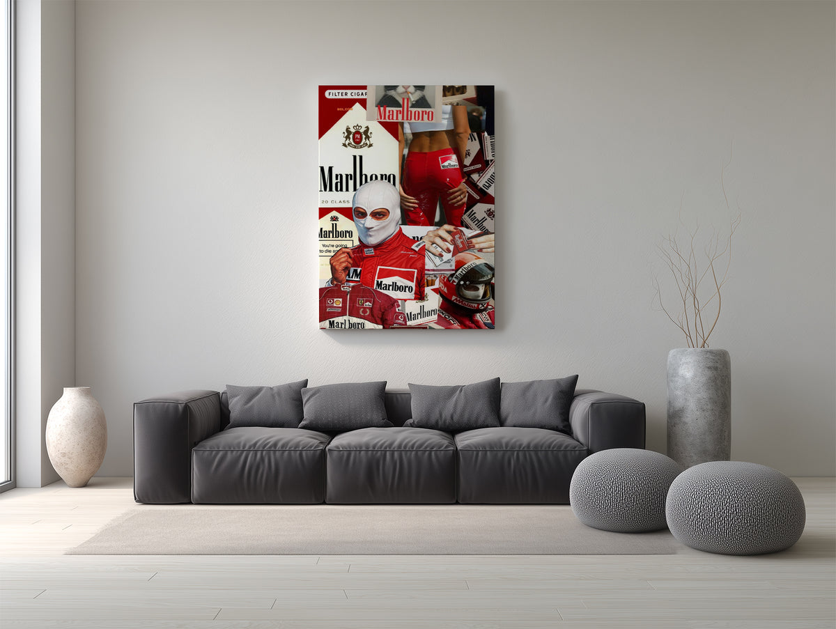 Marlboro Velocity  Canvas Poster