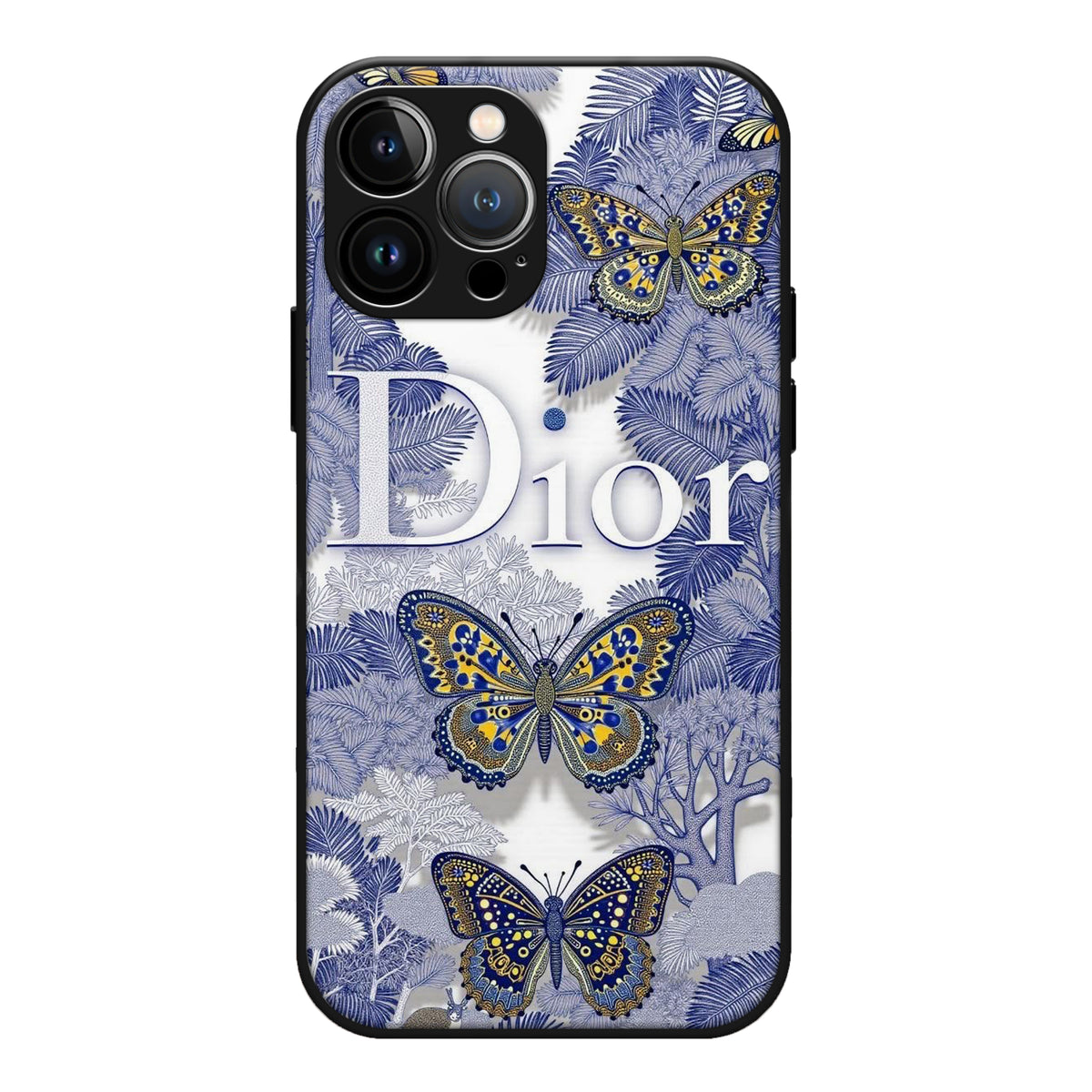 Blue Butterfly Luxe  Case