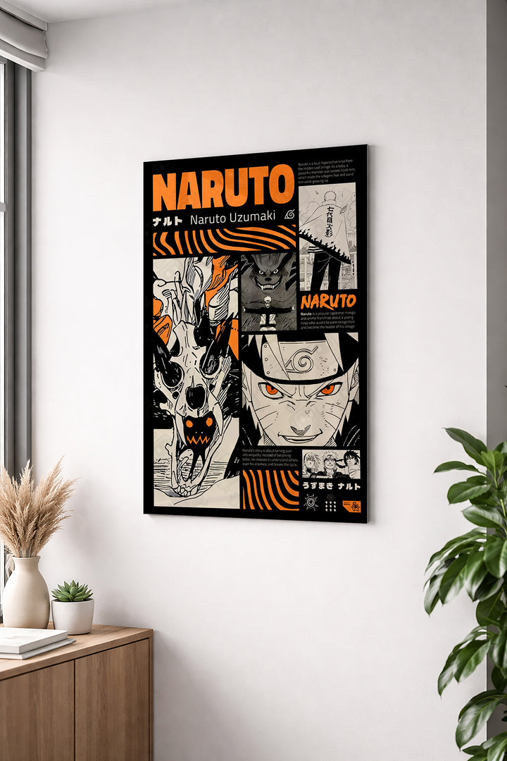 Naruto Rage Mode Wall Poster
