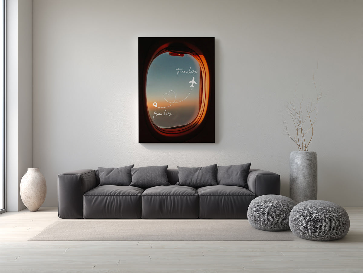 From Here to Anywhere  Canvas Poster