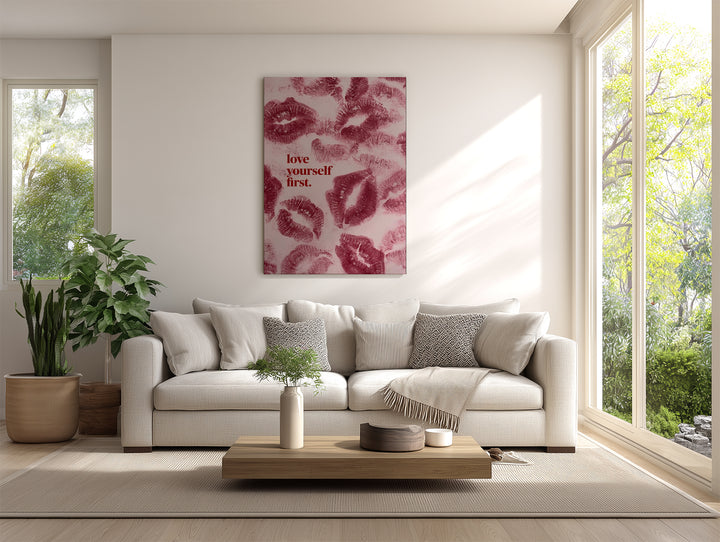Crimson Kiss   Wall Poster