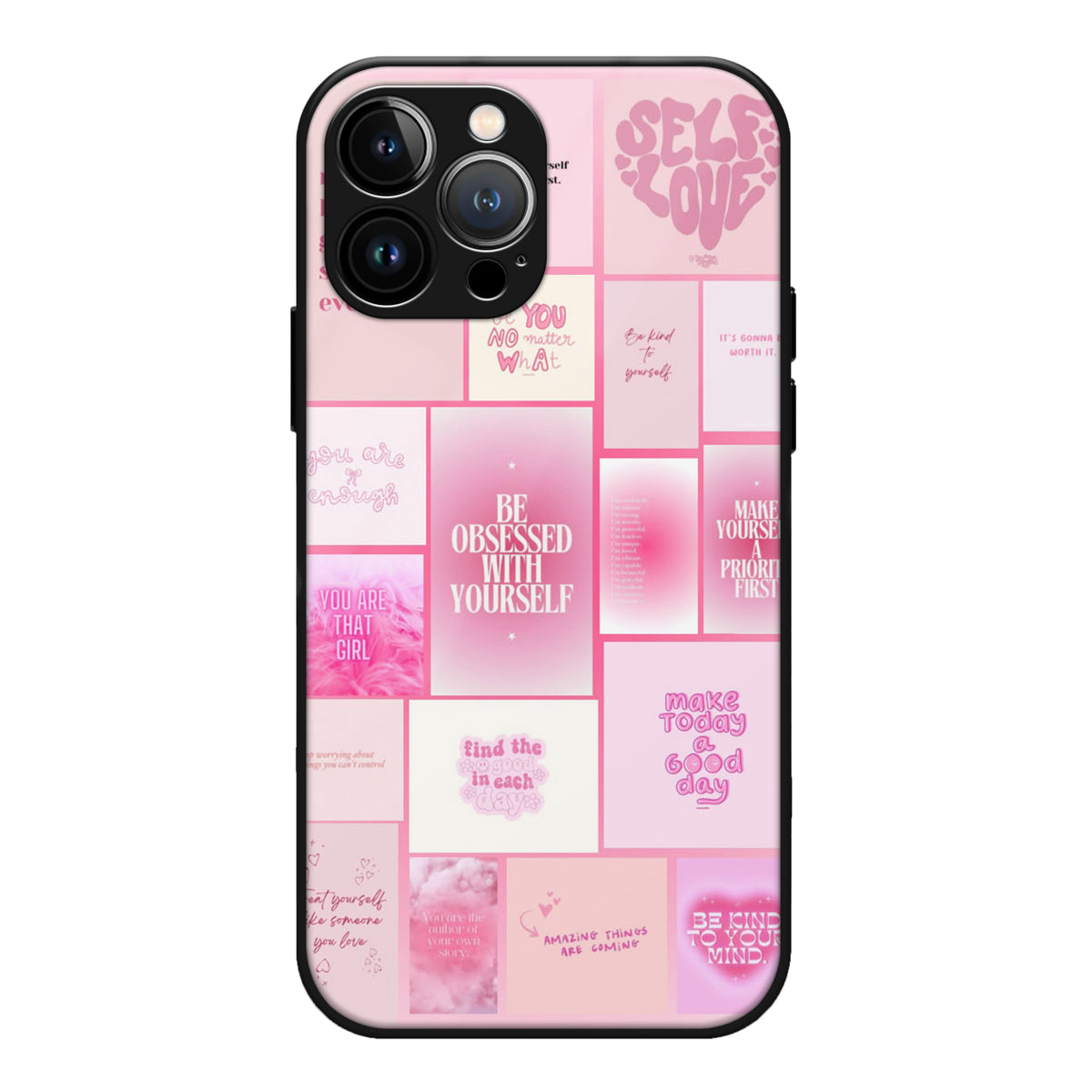 Pink Affirmations Case