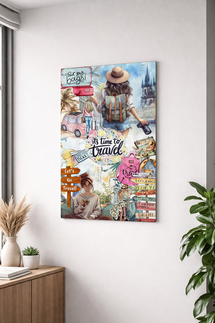 Journey Begins Here Wall Poster