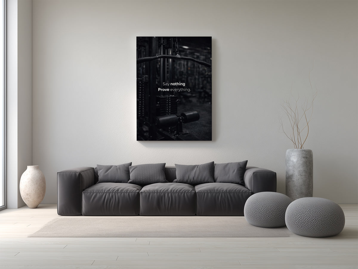 The Hustle Canvas Poster