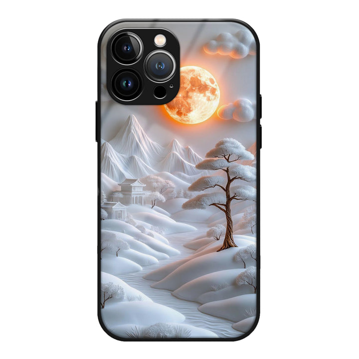 Arctic Moon Landscape Case