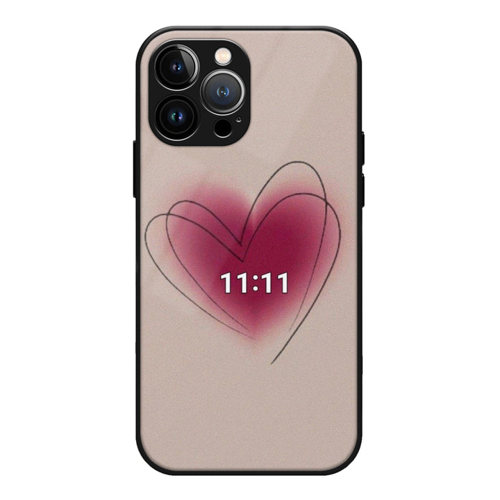 Midnight Wish Heart  Case