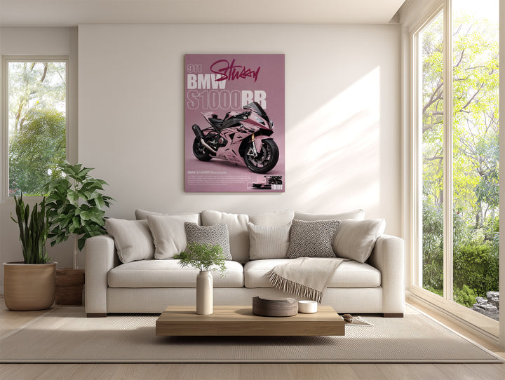 Blush Beast BMW  Wall Poster