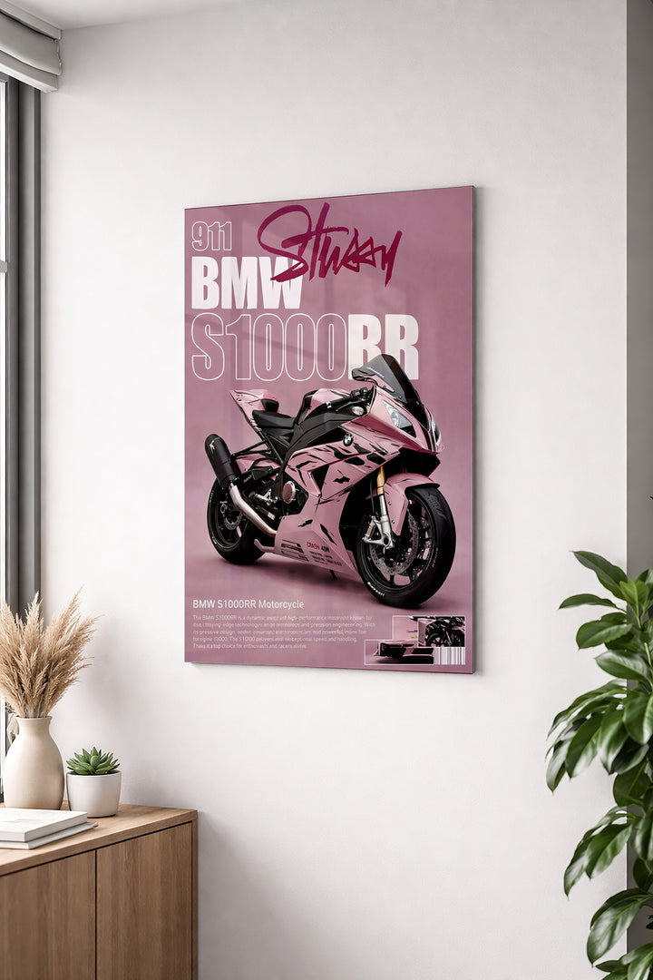 Blush Beast BMW  Wall Poster