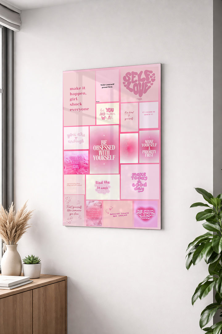 Pink Power Manifesto Wall Poster