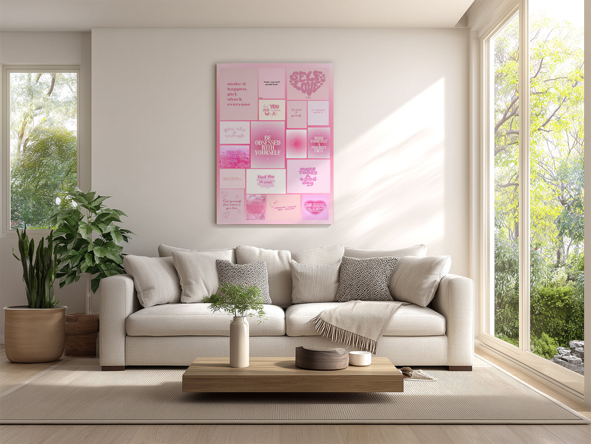 Pink Power Manifesto Wall Poster
