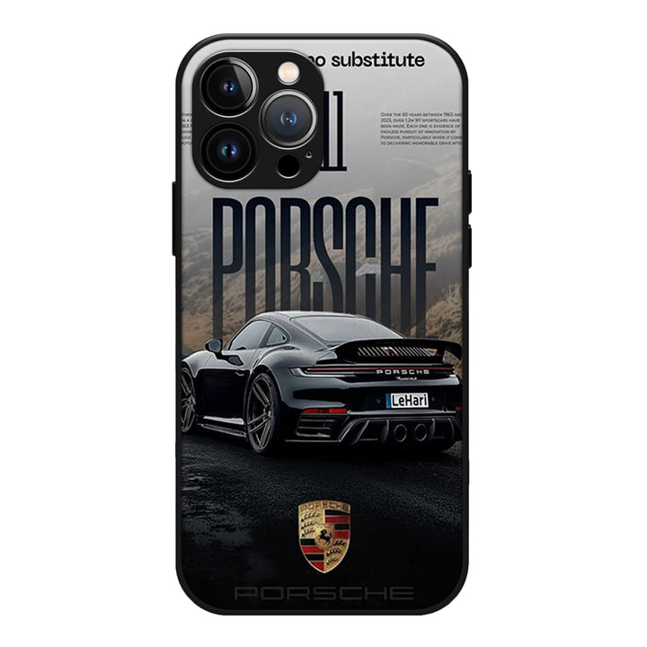 Porsche Noir 911  Case