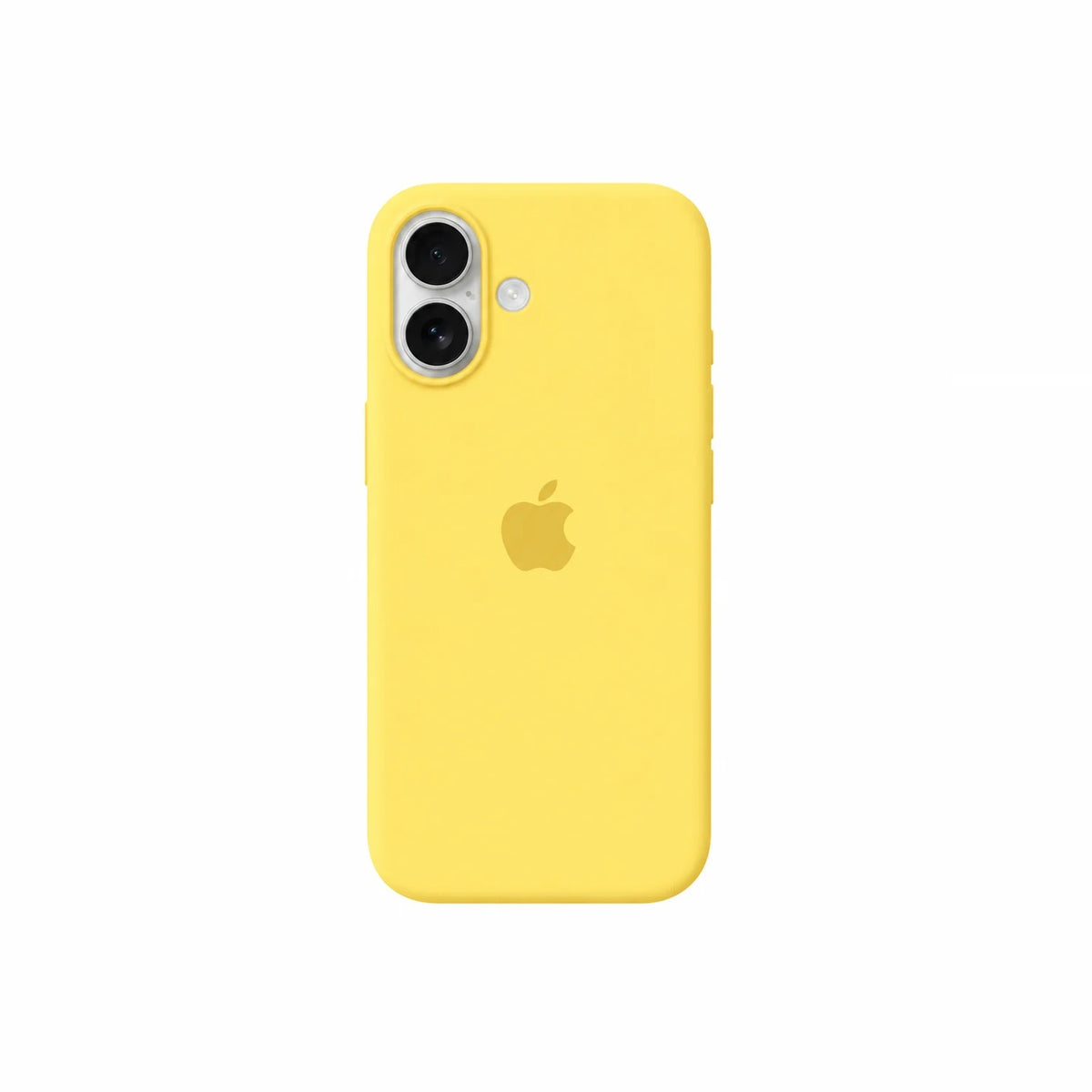 Premium Solid Silicone MagSafe Compatible Case for iPhone – Butter Yellow