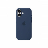 Premium Solid Silicone MagSafe Compatible Case for iPhone in Deep Navy