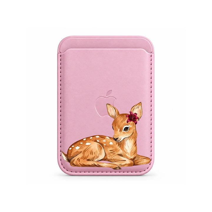 Blossom Fawn MagSafe Card Wallet