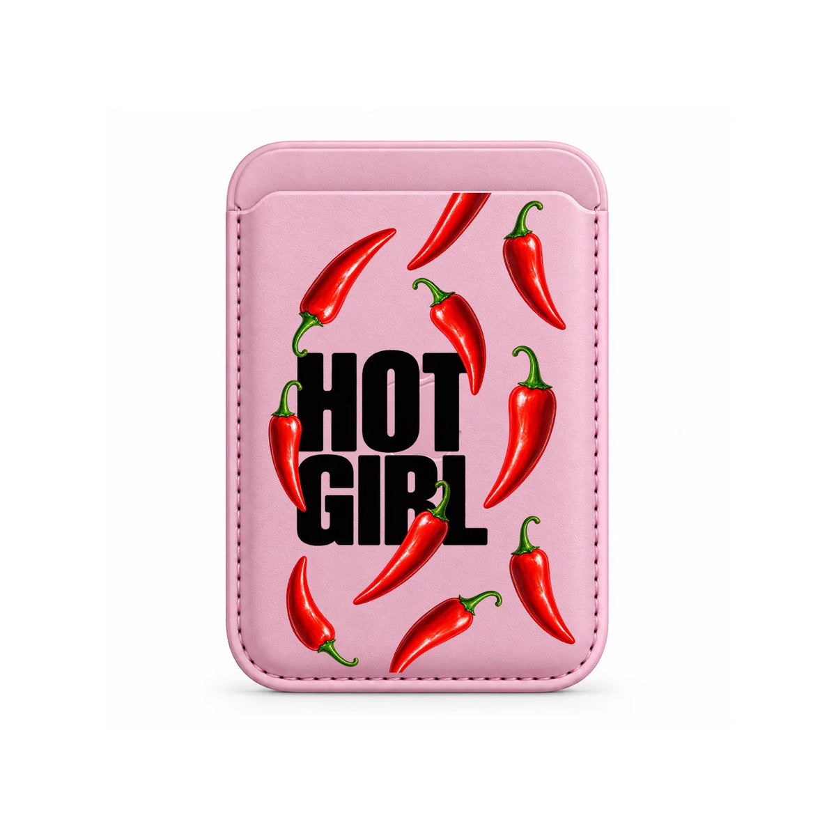 Hot Girl Chillies MagSafe Card Wallet