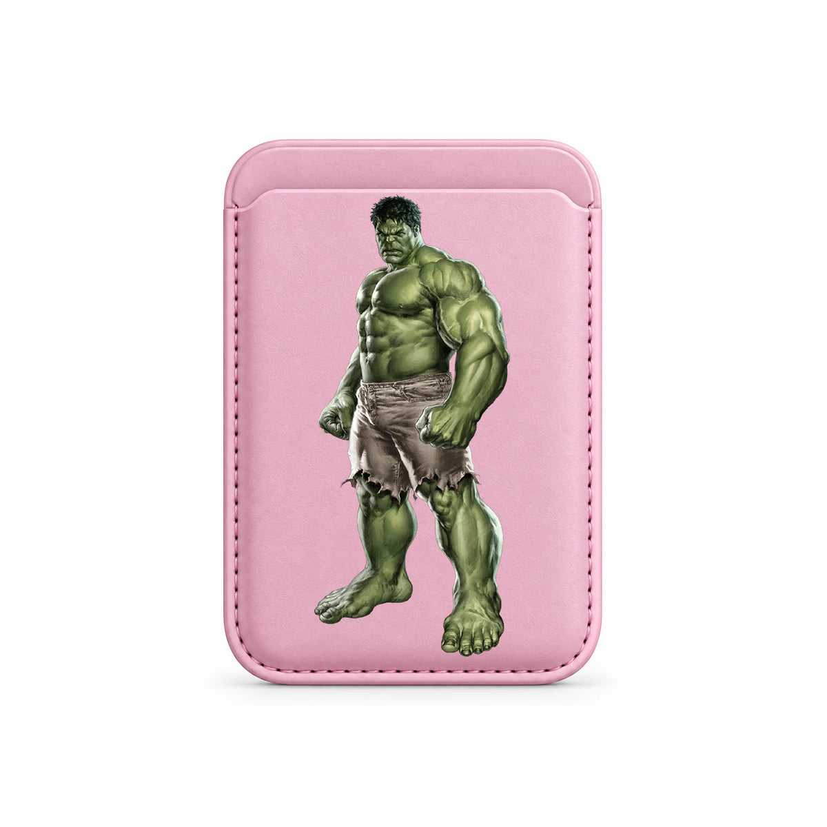 Green Rage Hero MagSafe Card Wallet