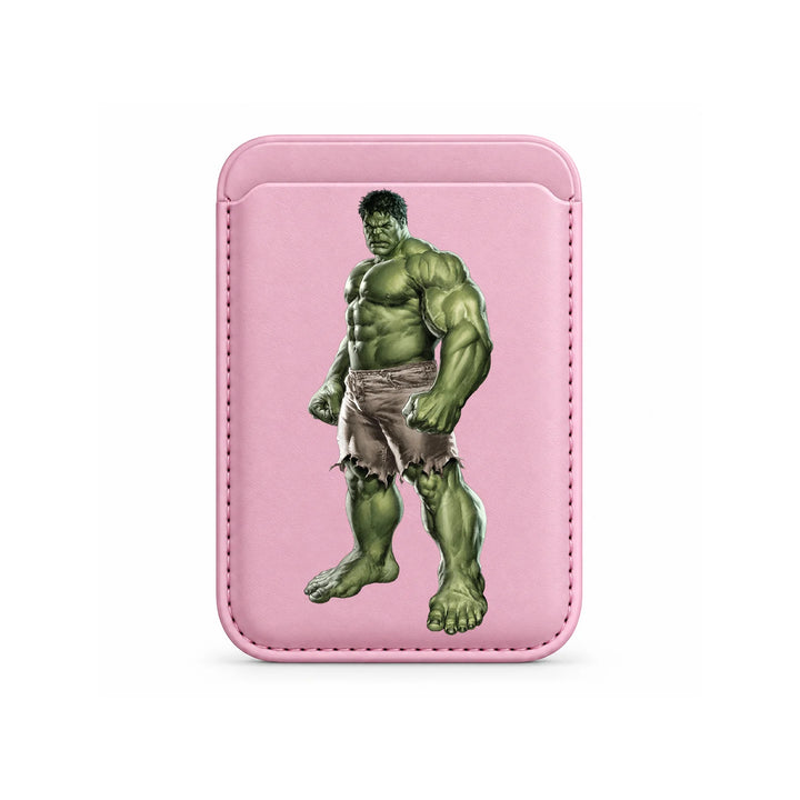 Green Rage Hero MagSafe Card Wallet