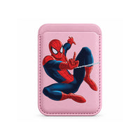 Web Shooter Pose MagSafe Wallet Baby Pink