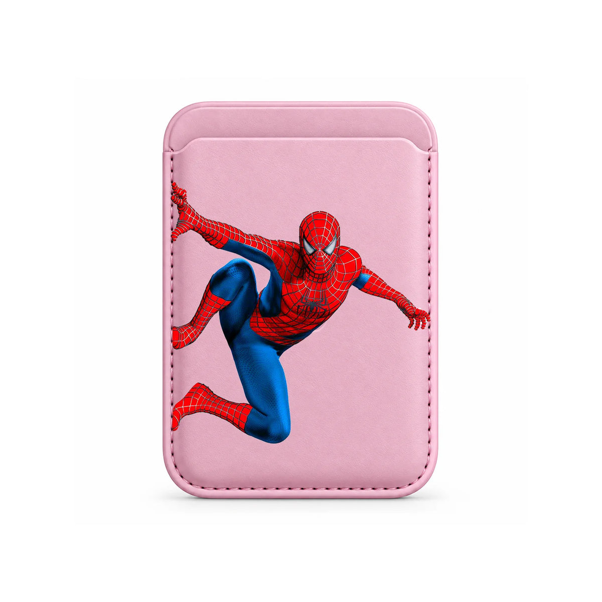 Leaping Web Hero MagSafe Card Wallet