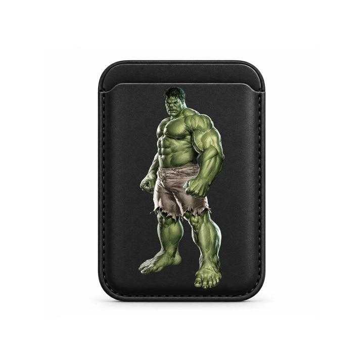 Green Rage Hero MagSafe Card Wallet