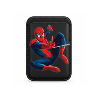 Web Shooter Pose MagSafe Wallet Black