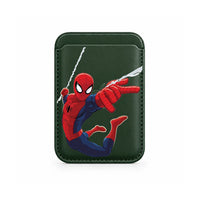 Web Swing Hero MagSafe Wallet Dark Green