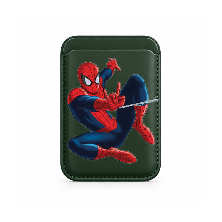 Web Shooter Pose MagSafe Card Wallet