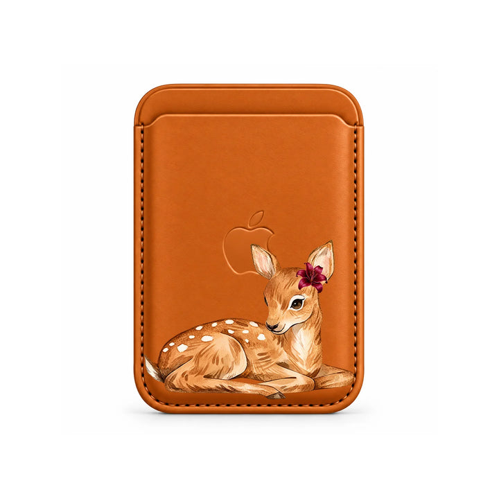 Blossom Fawn MagSafe Card Wallet