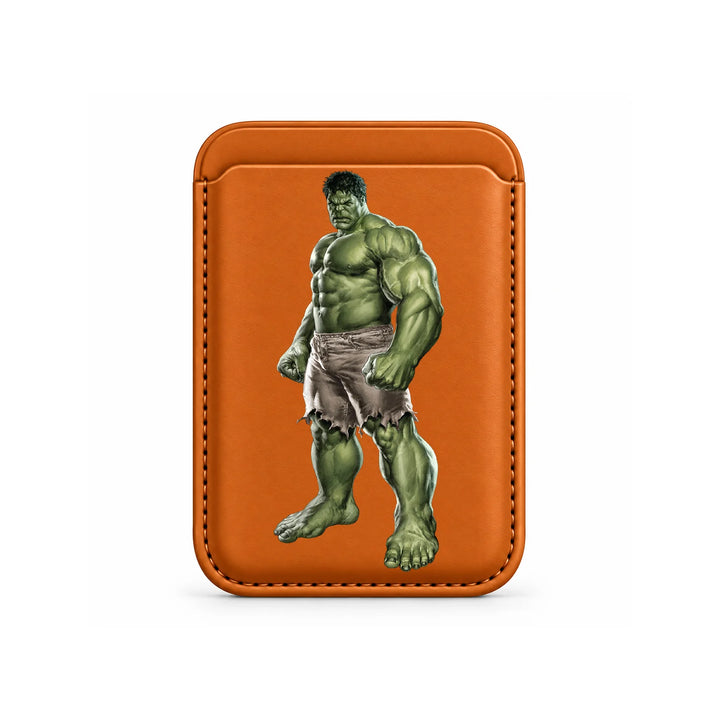 Green Rage Hero MagSafe Card Wallet