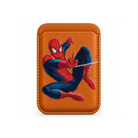 Web Shooter Pose MagSafe Wallet Orange