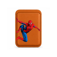 Leaping Web Hero MagSafe Wallet Orange