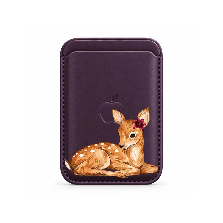 Blossom Fawn MagSafe Card Wallet