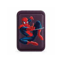 Web Shooter Pose MagSafe Wallet Purple