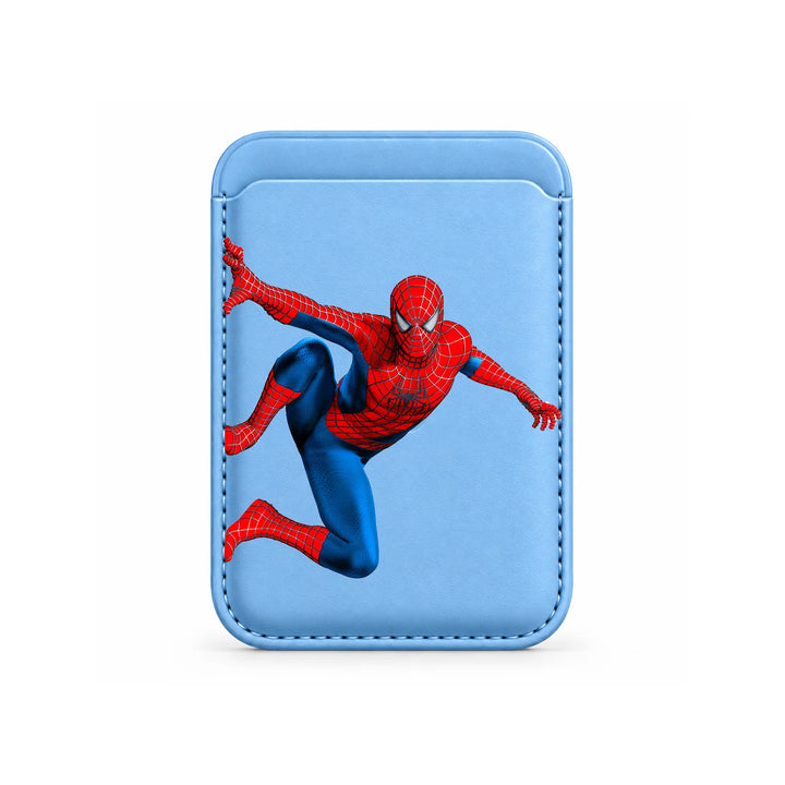 Leaping Web Hero MagSafe Card Wallet