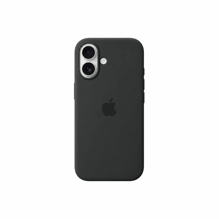 Premium Solid Silicone MagSafe Compatible Case for iPhone – Midnight Black