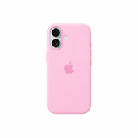 Premium Solid Silicone MagSafe Compatible Case for iPhone in Pastel Pink